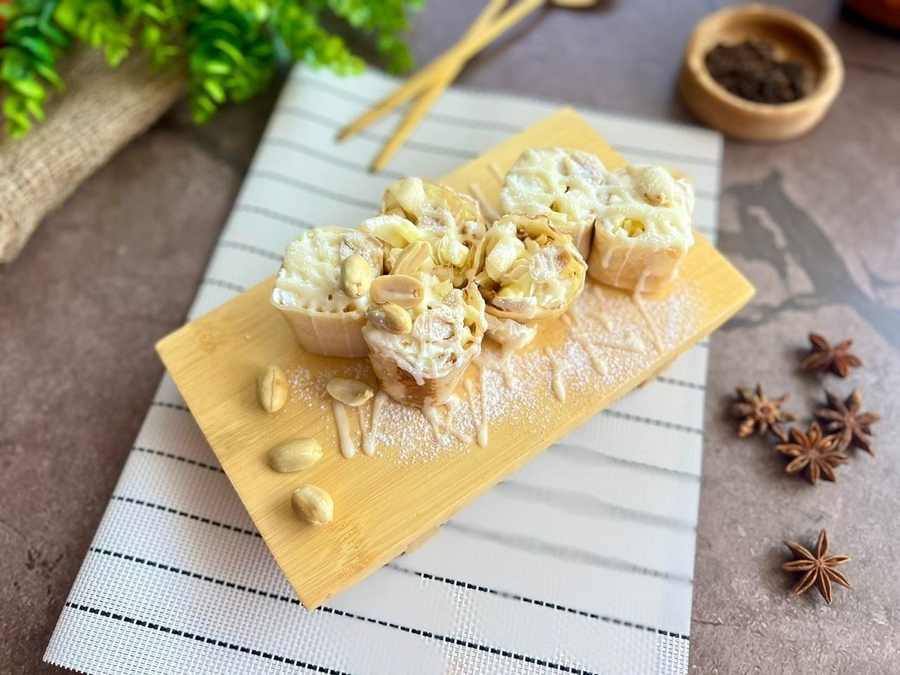 Ореховый ролл с яблоками