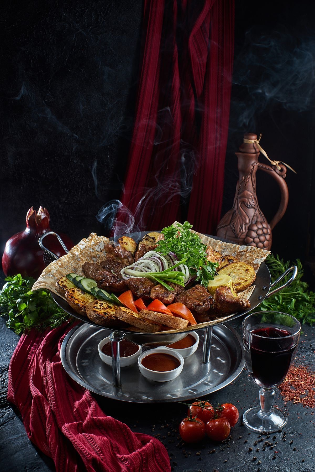 Садж из говядины 