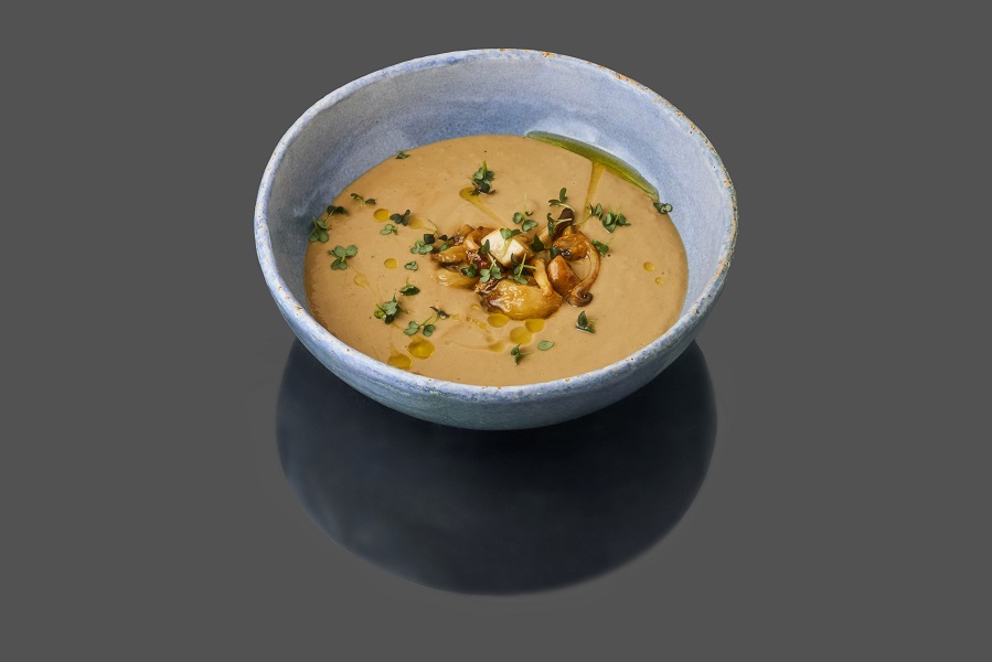 Крем суп с белыми грибами 