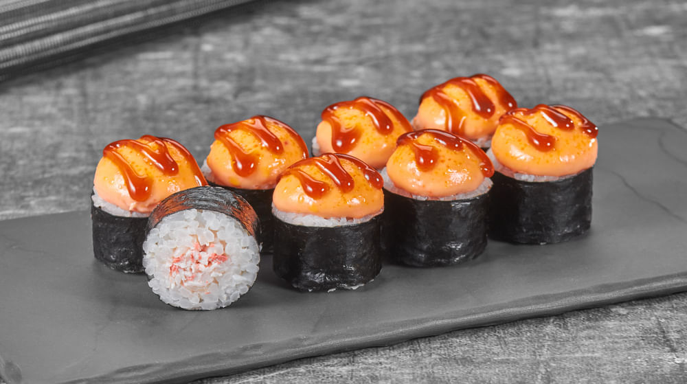 Ролл Краб яки хот (мини)