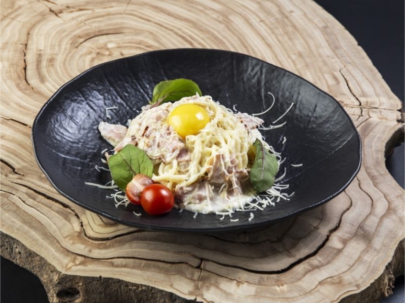 Паста Карбонара с беконом