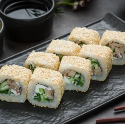 Ролл Сливочный кальмар