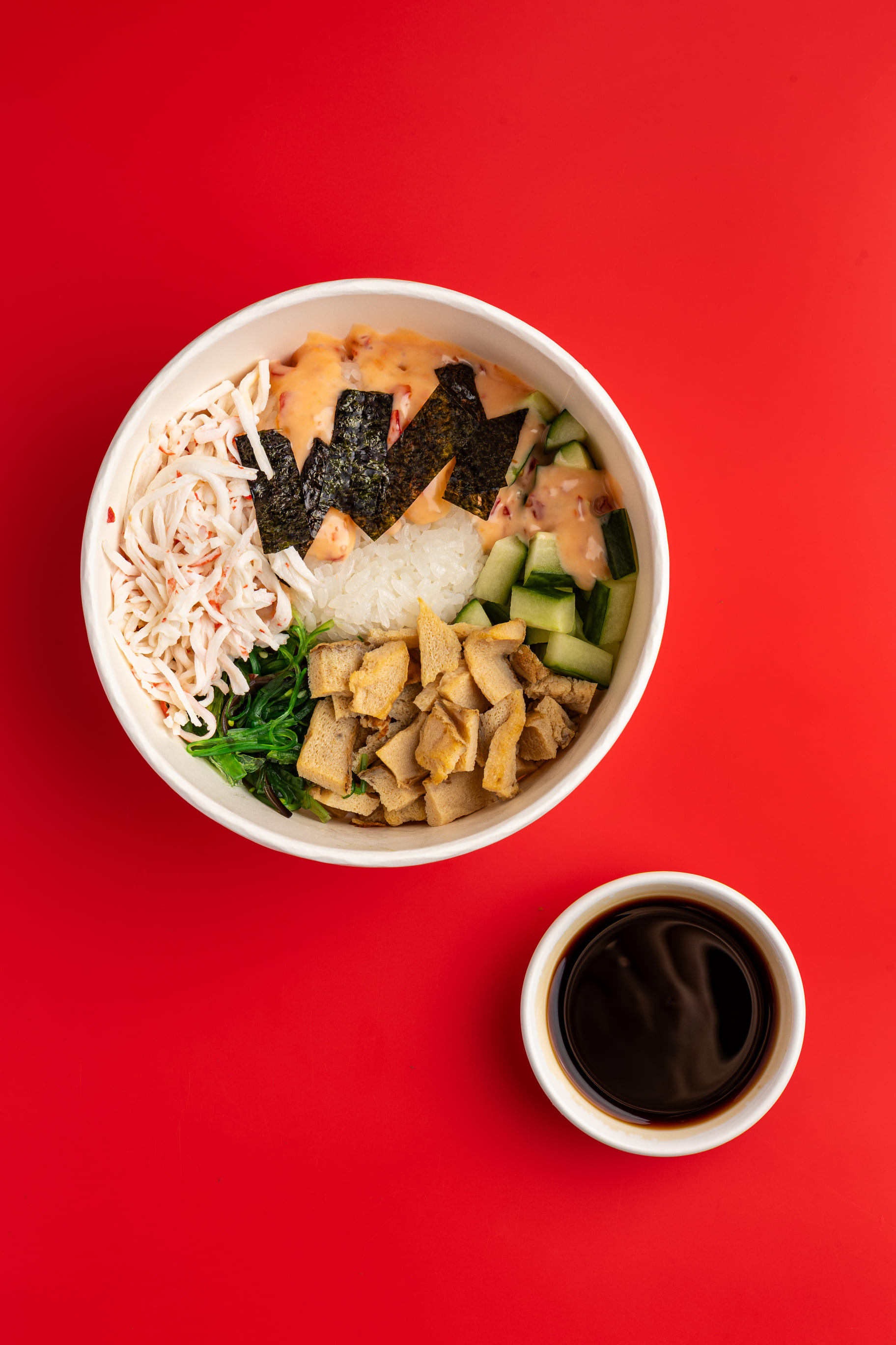 Снежный краб Боул с соусом Манго-Бэнг