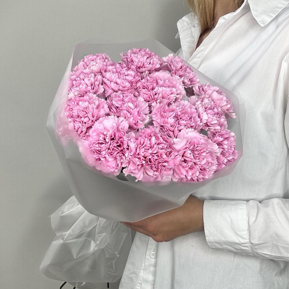 Букет стойких гвоздик, 15шт