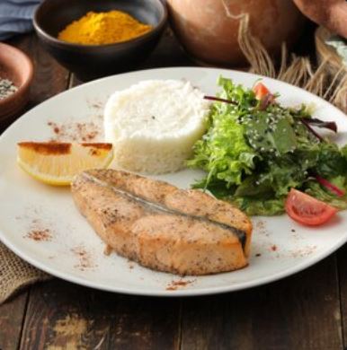 Стейк из семги