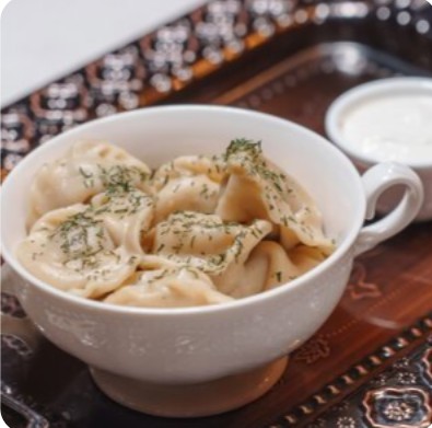 Пельмени из дичи ручной лепки