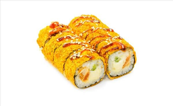 Темпура с копчёной курицей