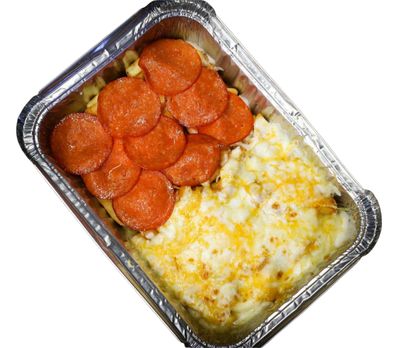 Картофель фри с пепперони
