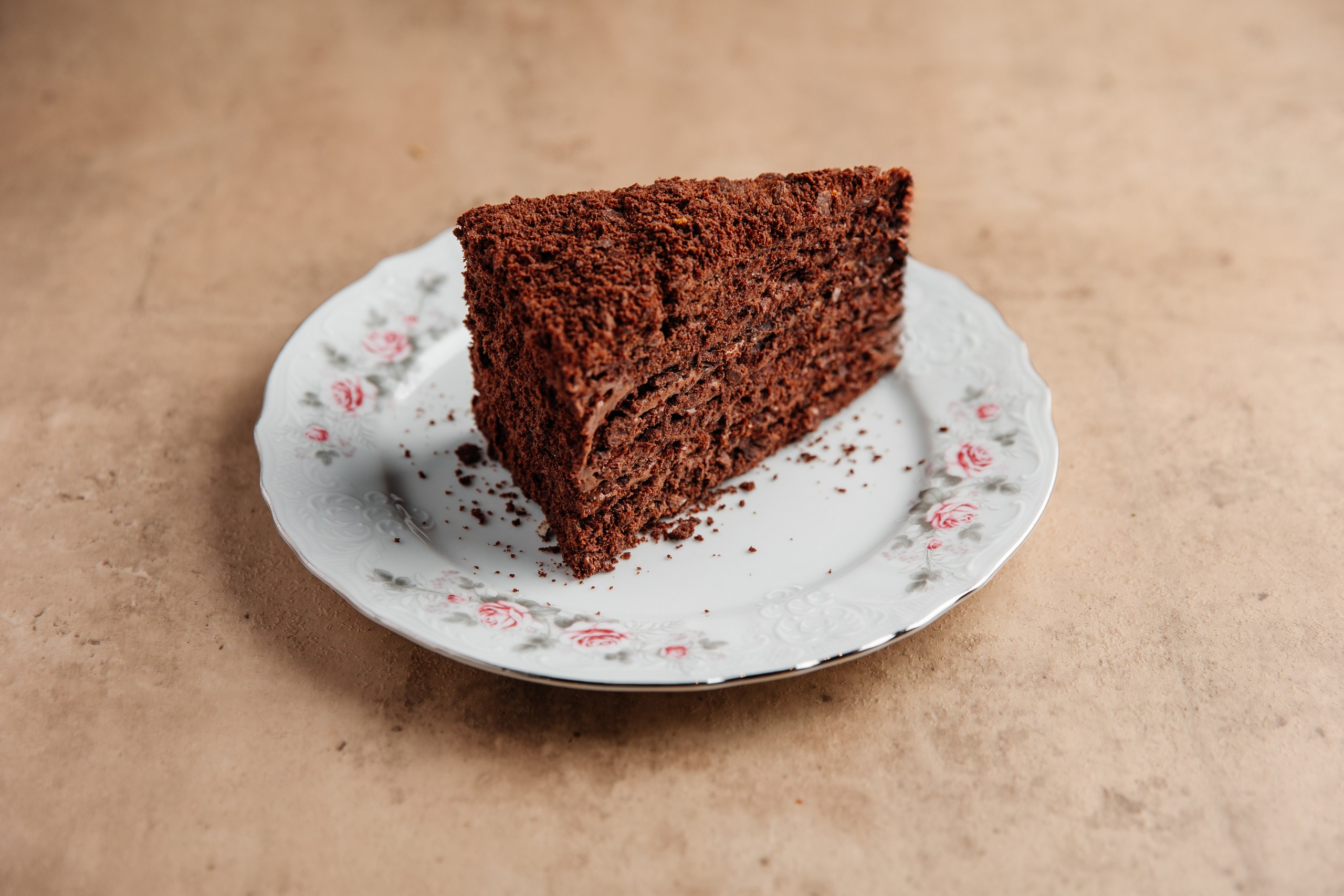 Шоколадный наполеон