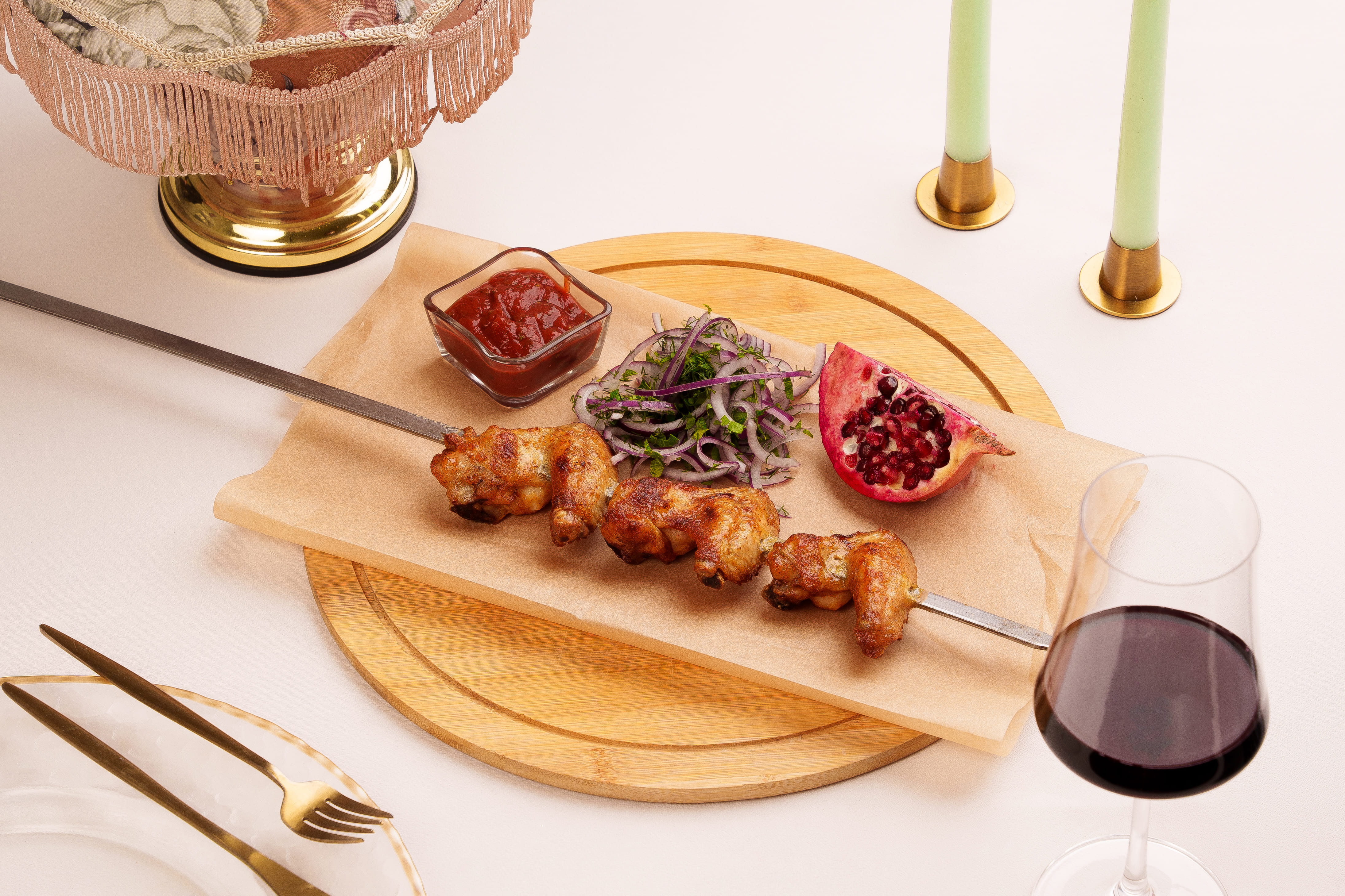 Шашлык из курицы