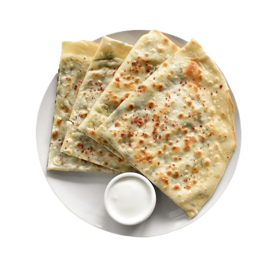 Кутабы с зеленью