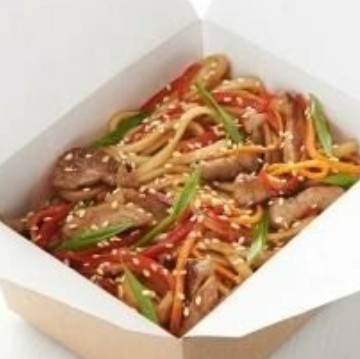 Вок с курицей