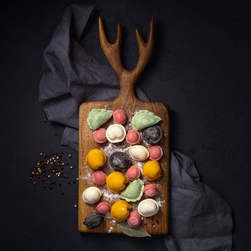 Пельмени с креветкой