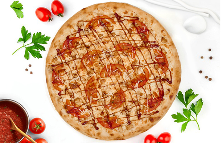 Курица барбекю 25 см