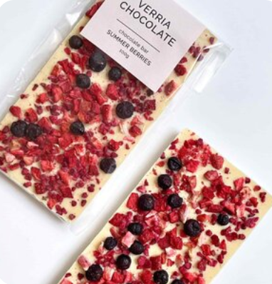 Белый шоколад 30% Summer berries