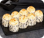 Запеченная калифорния с крабом