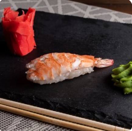 Суши с креветками