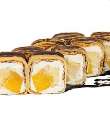 Ролл блинный с ананасом