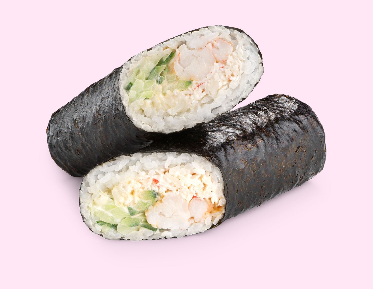 Кимпаб с креветкой