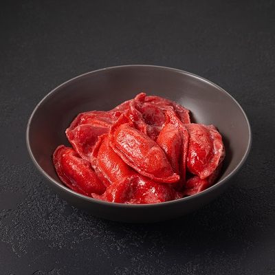 Вареники с малиной и творогом M