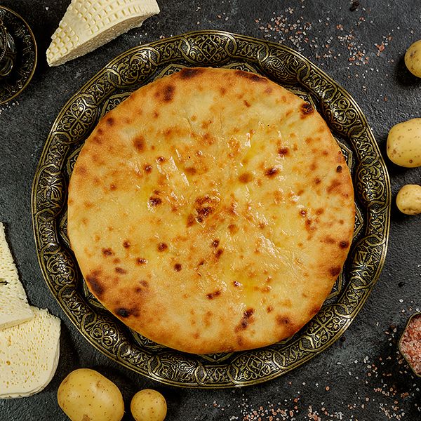 Осетинский пирог с сыром и картофелем