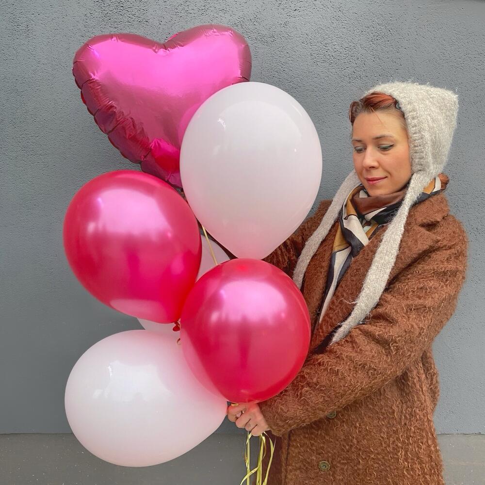 Гелиевые шары микс 3