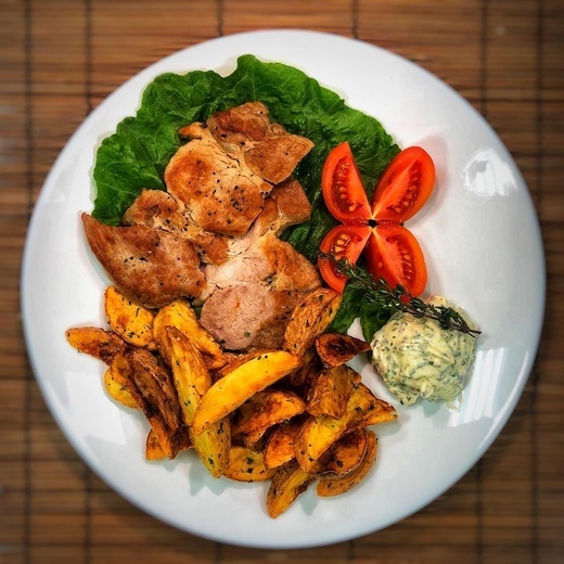 Свинина с картофелем