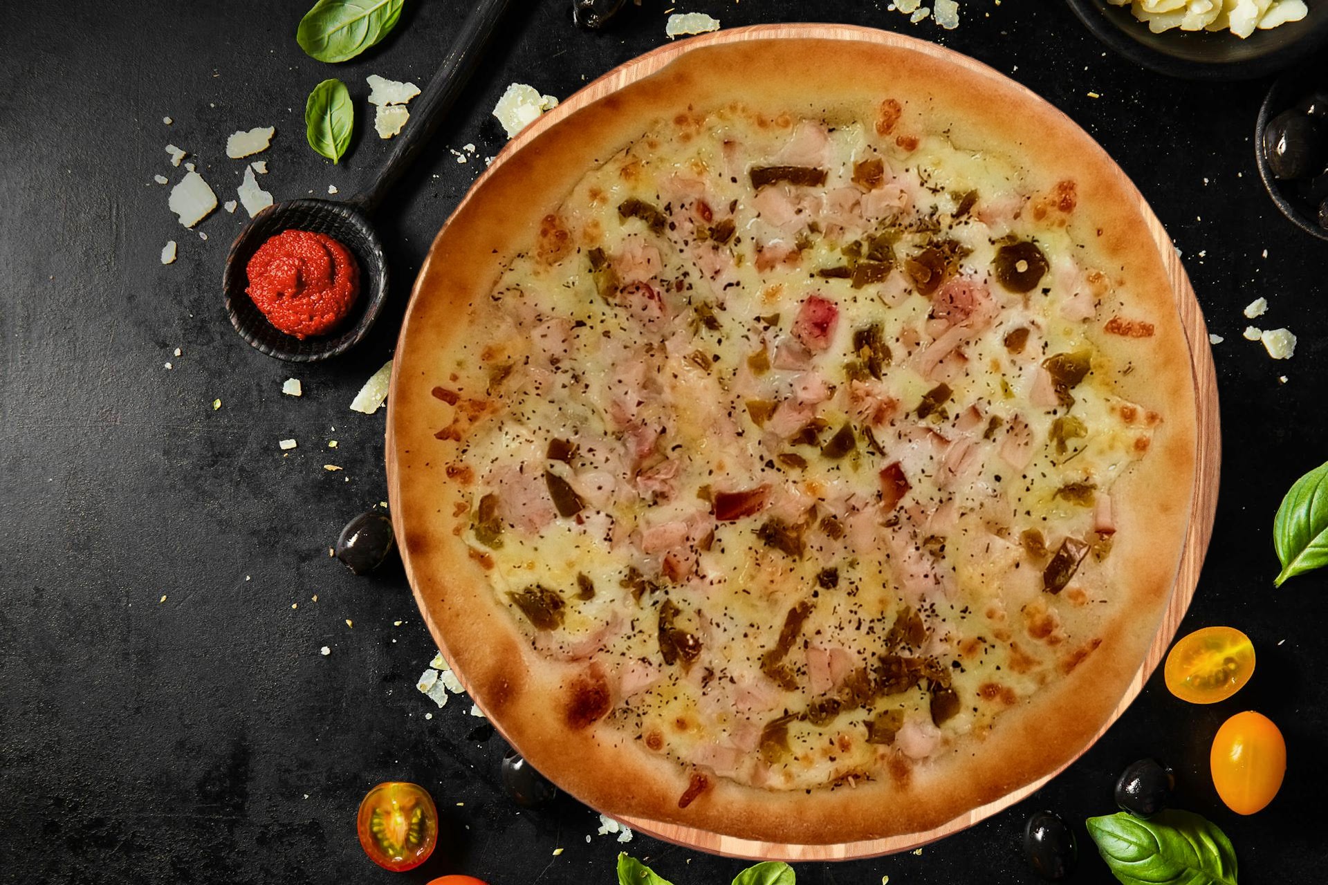 Пицца Острая курочка 25см