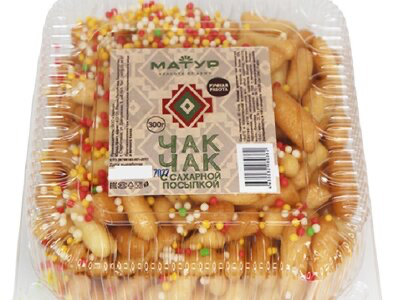 Чак-чак с сахарной посыпкой