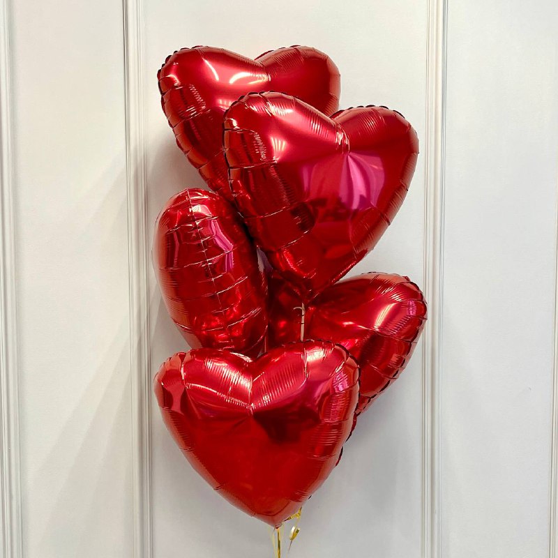 Сет из 5 сердец