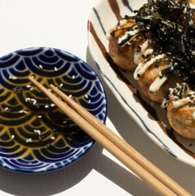 Такояки с осьминогом Понзу