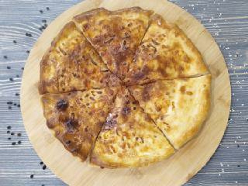 Хачапури с сыром и зеленью