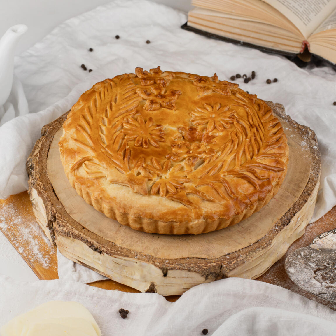 Сэнди пай с ветчиной и сыром
