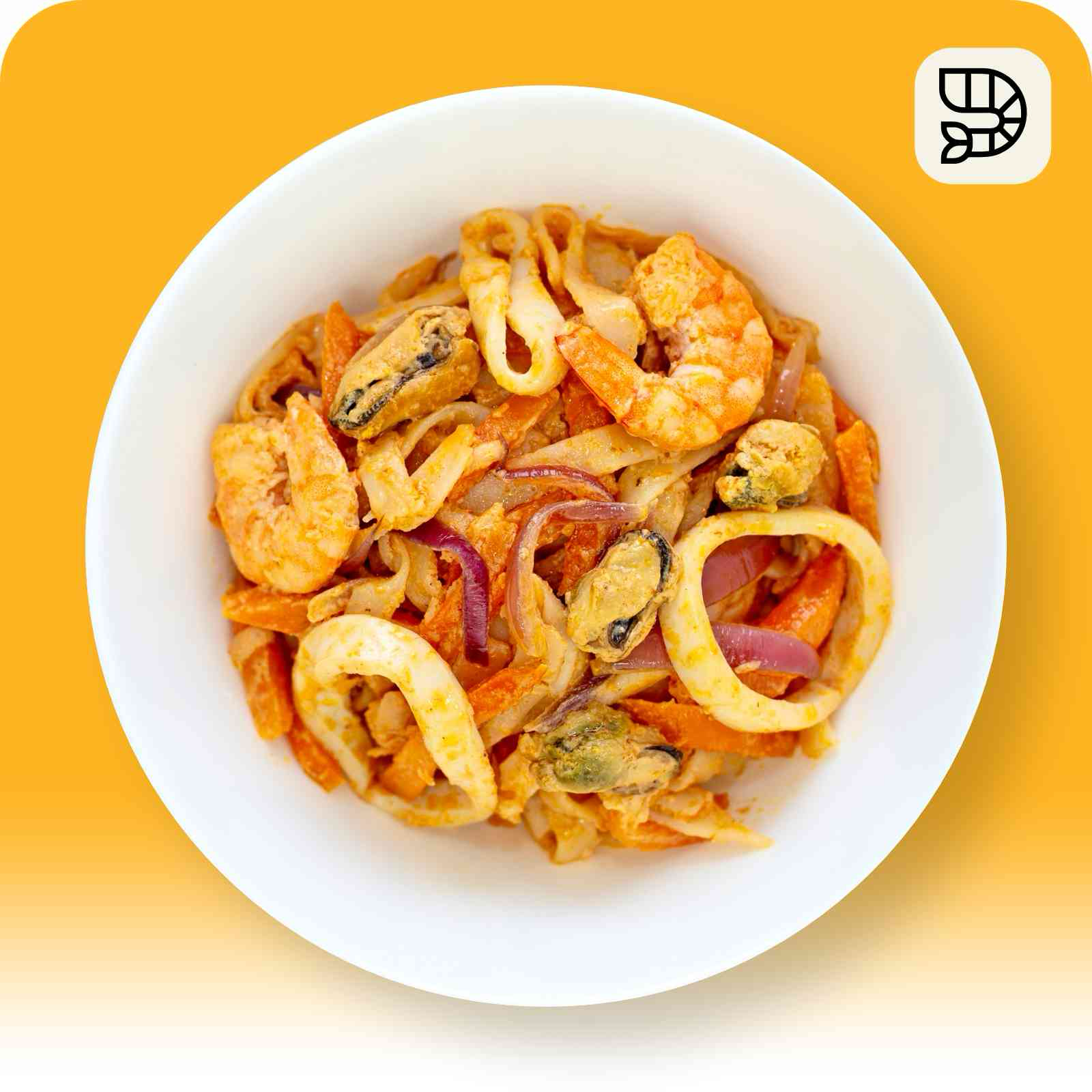 Удон в соусе Том Ям