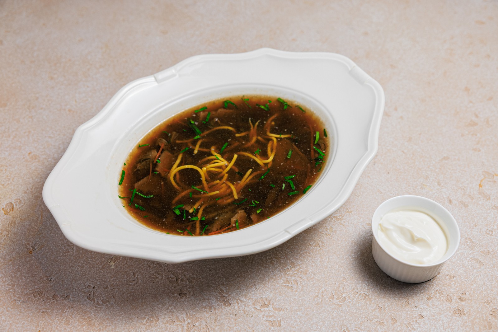 Суп из белых грибов