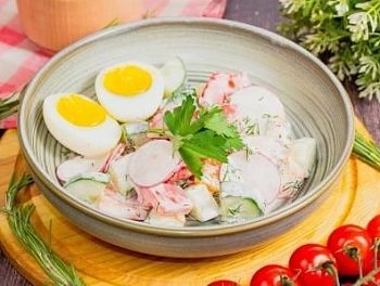 Дачный салат