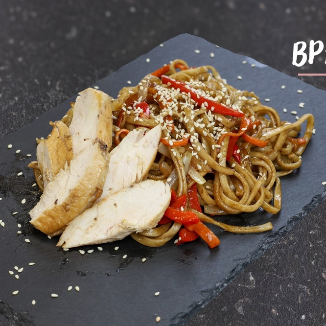 WOK с курицей