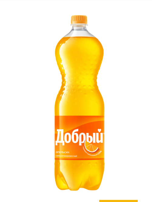 Газ. вода "Добрый" Апельсин 0.5л