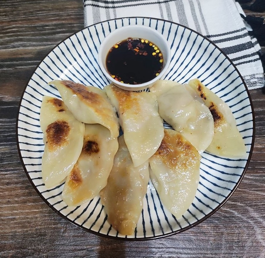 Гедза с креветками (9 штук)