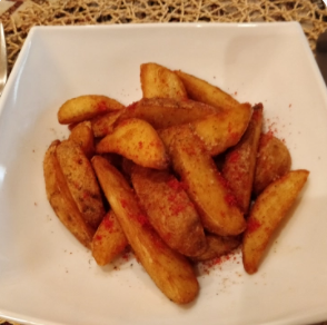 Картофель дольки с кожурой