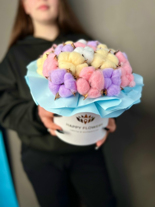 Композиция из хлопка