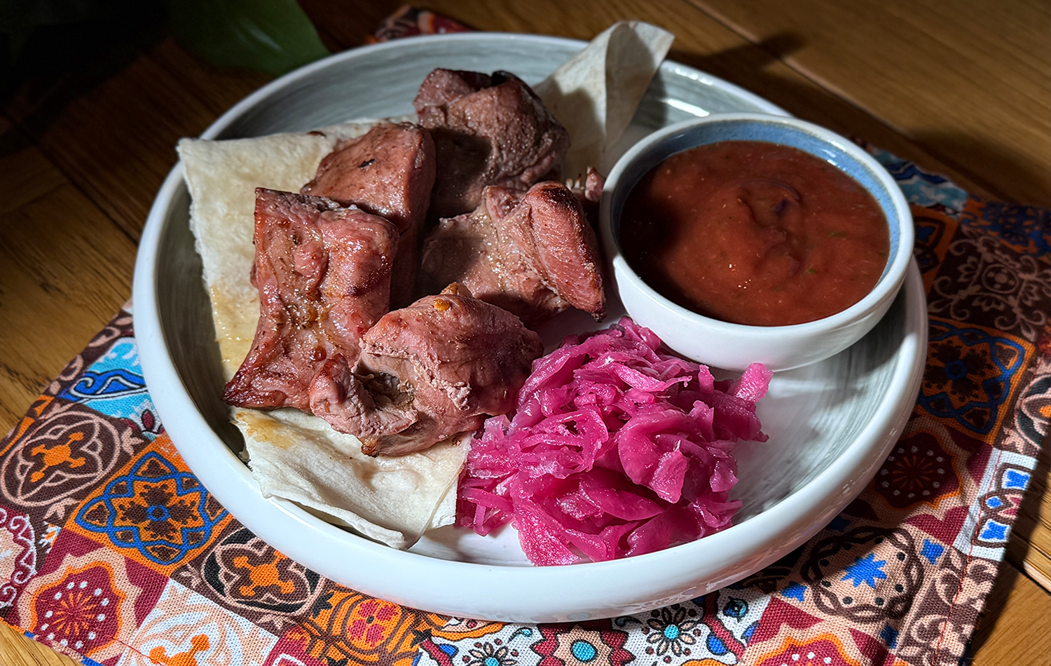 Шашлык из индейки