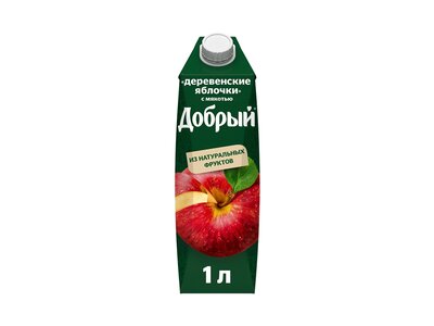 Добрый Сок Деревенские яблоки 1 л