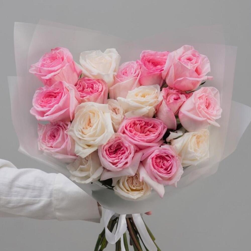 Букет из роз 19 шт