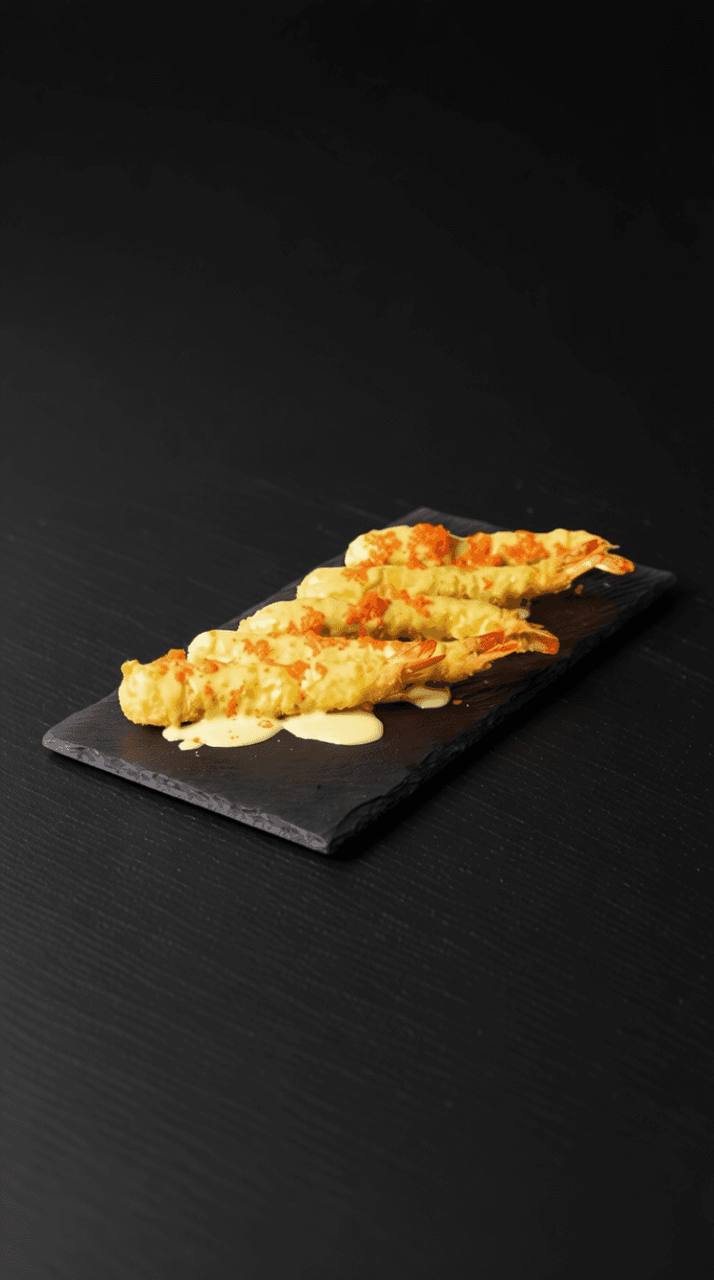 Креветки в соусе Васаби 