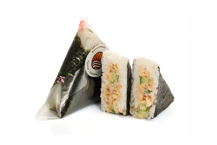 Онигири с Угрем