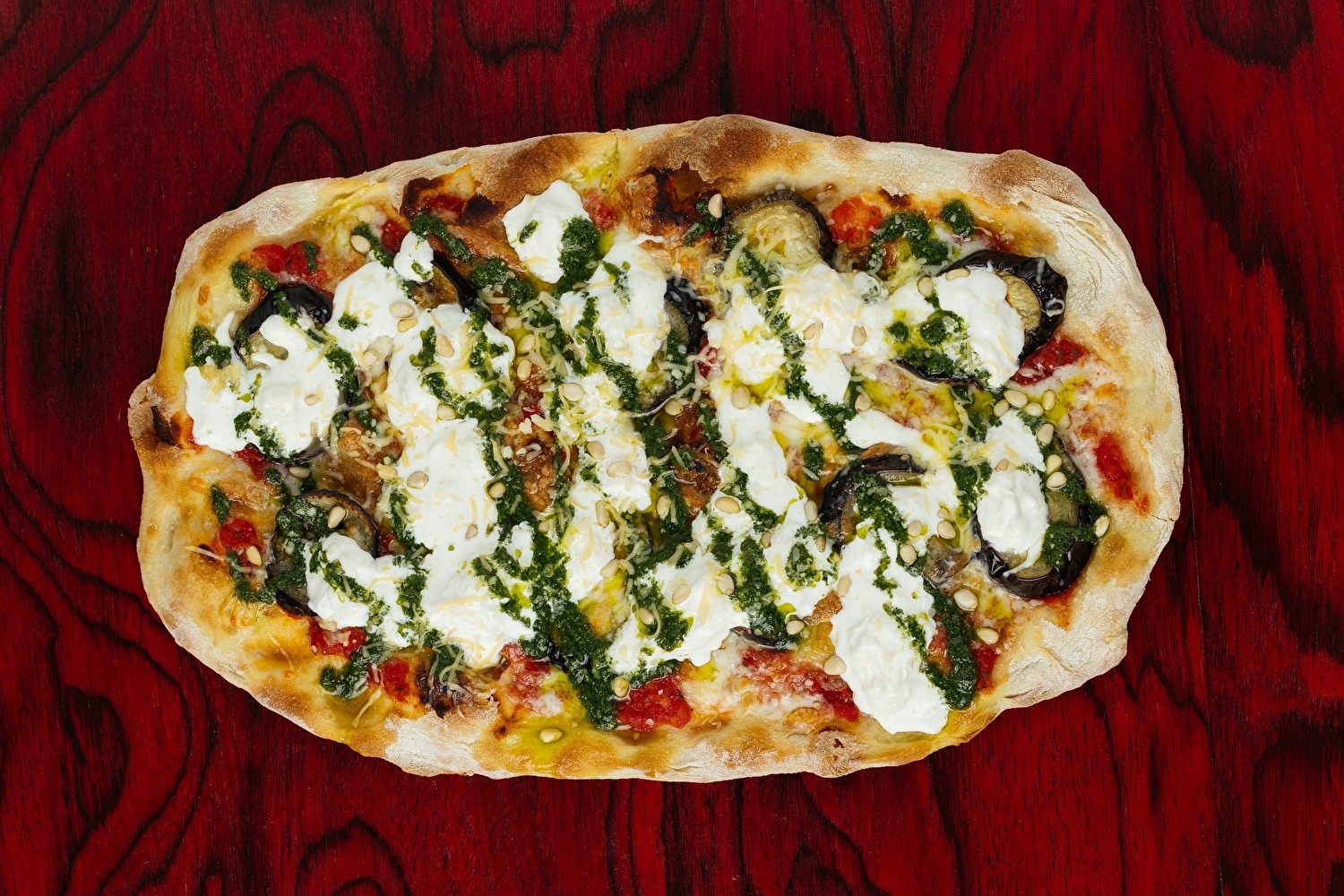 Баклажаны с сыром страчателла