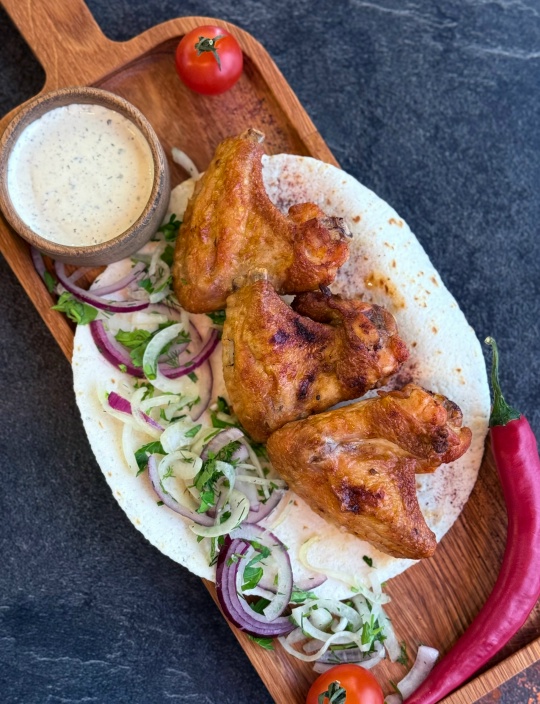 Шашлык из курицы (крылышки)