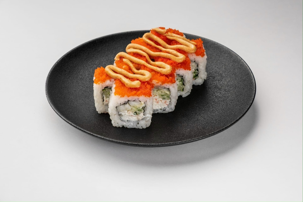 Ролл Краб под шубой