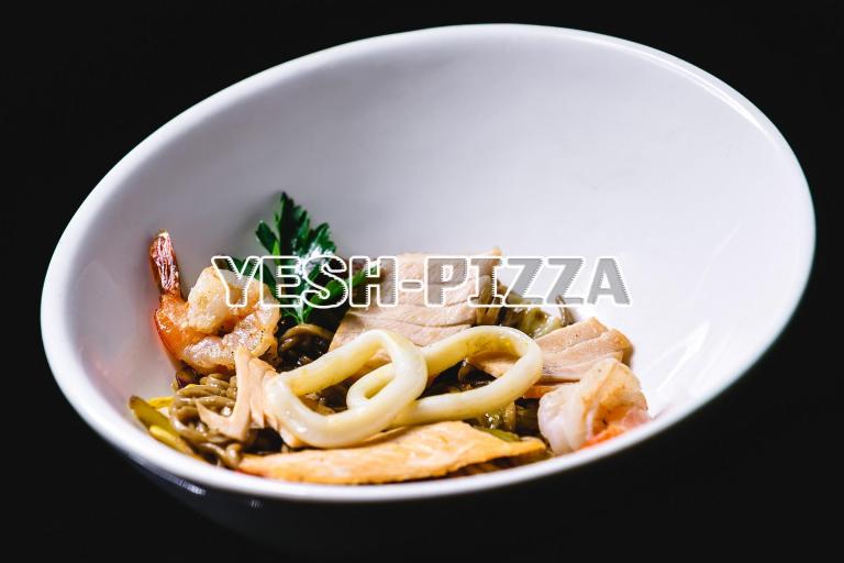Курай с морепродуктами